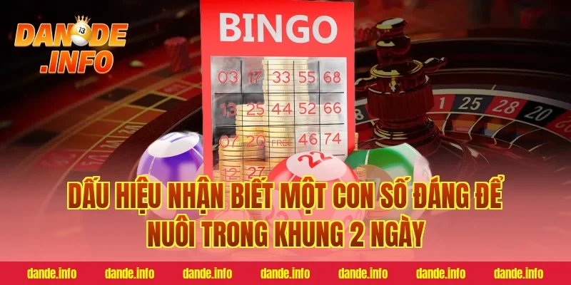 Dấu Hiệu Nhận Biết Một Con Số Đáng Để Nuôi Trong Khung 2 Ngày